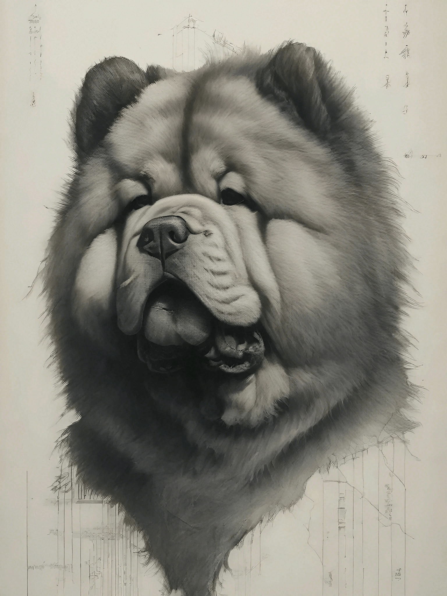 Radiant Chow Chow Art 1 Chow-Chow-LD-1.
