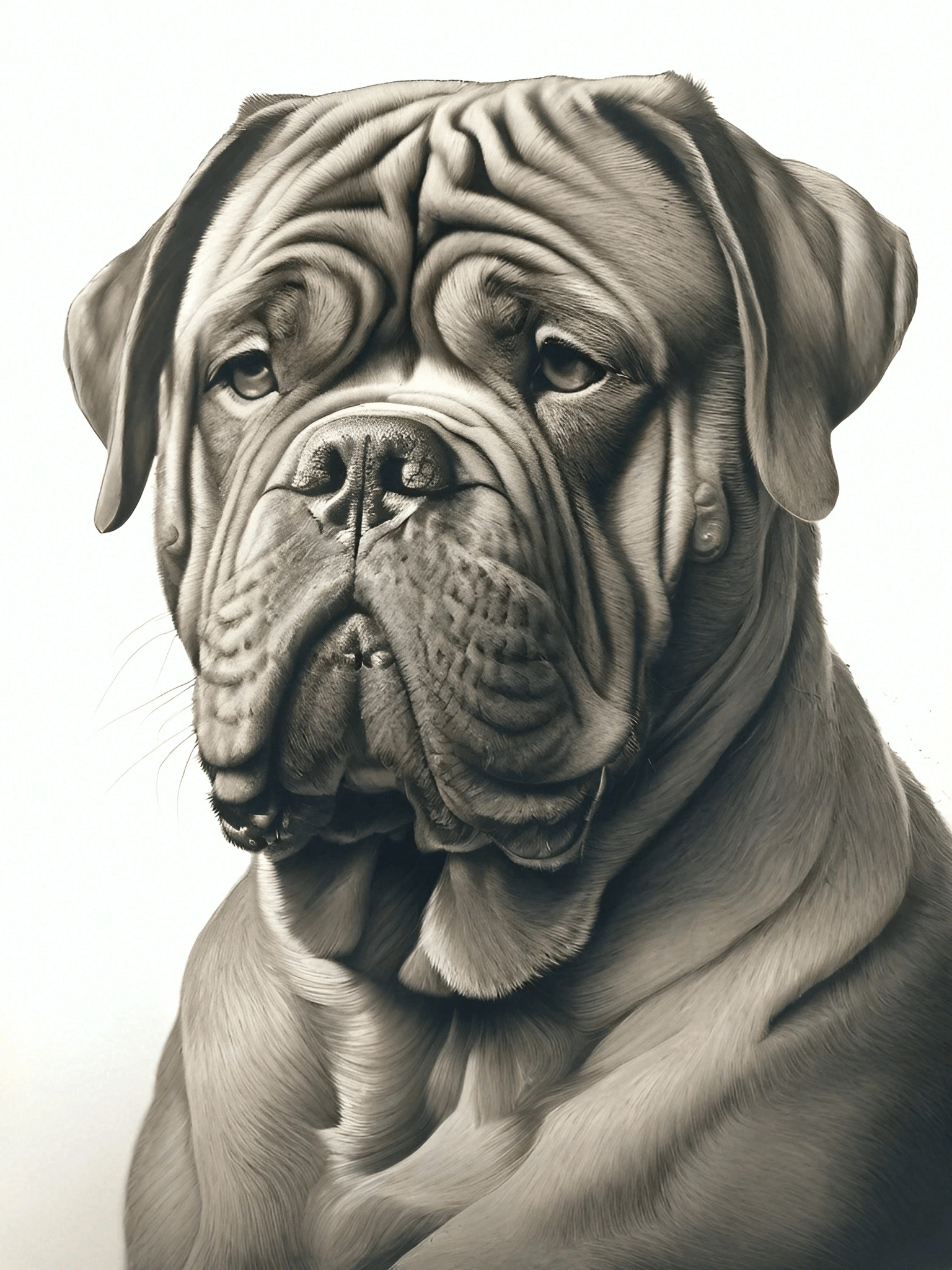 Noble Dogue de Bordeaux Art 1 Dogue-de-Bordeaux-LD-1