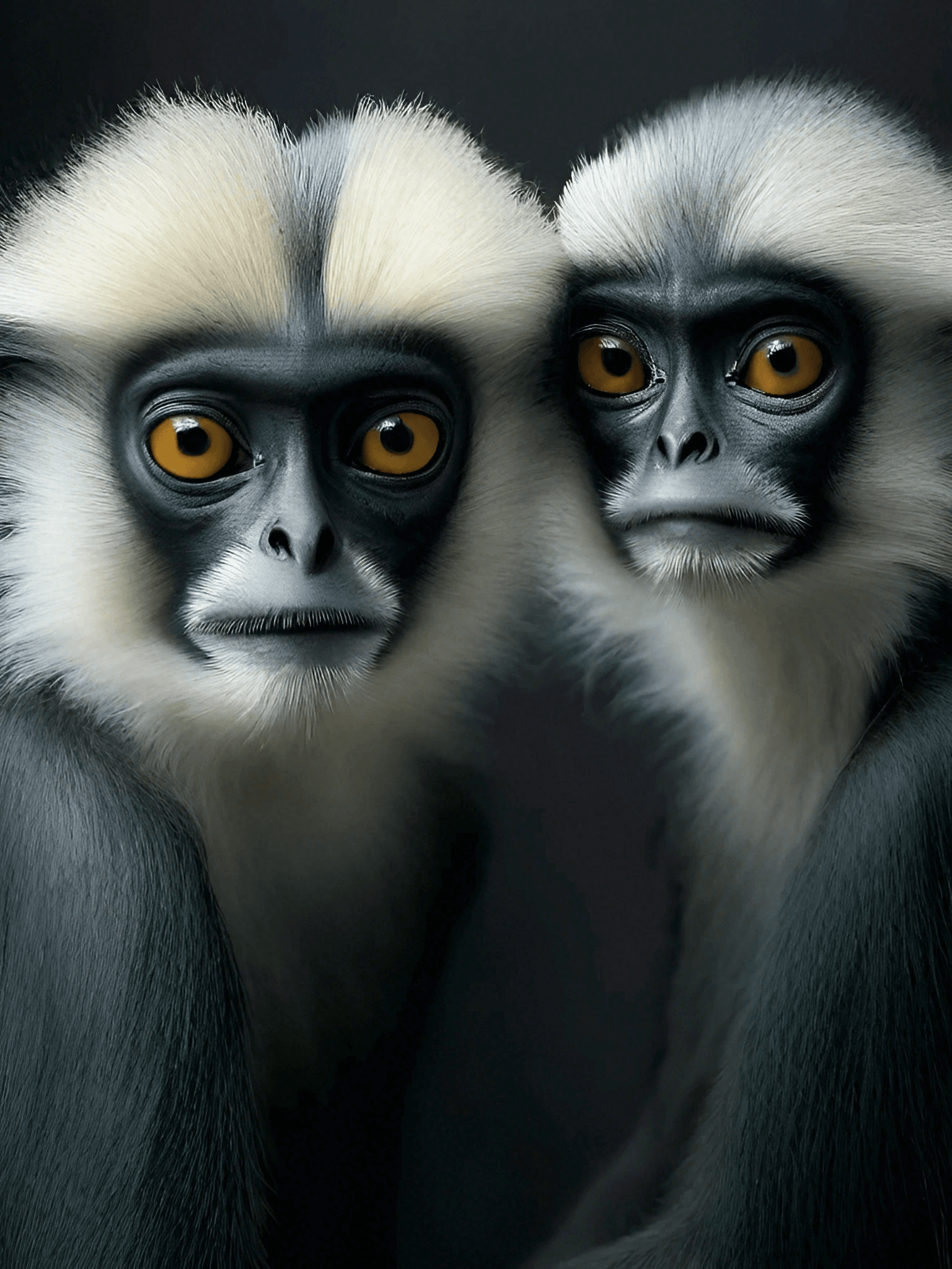 Enchanting Douc Langur Art 1 Douc-langurs-PR-1