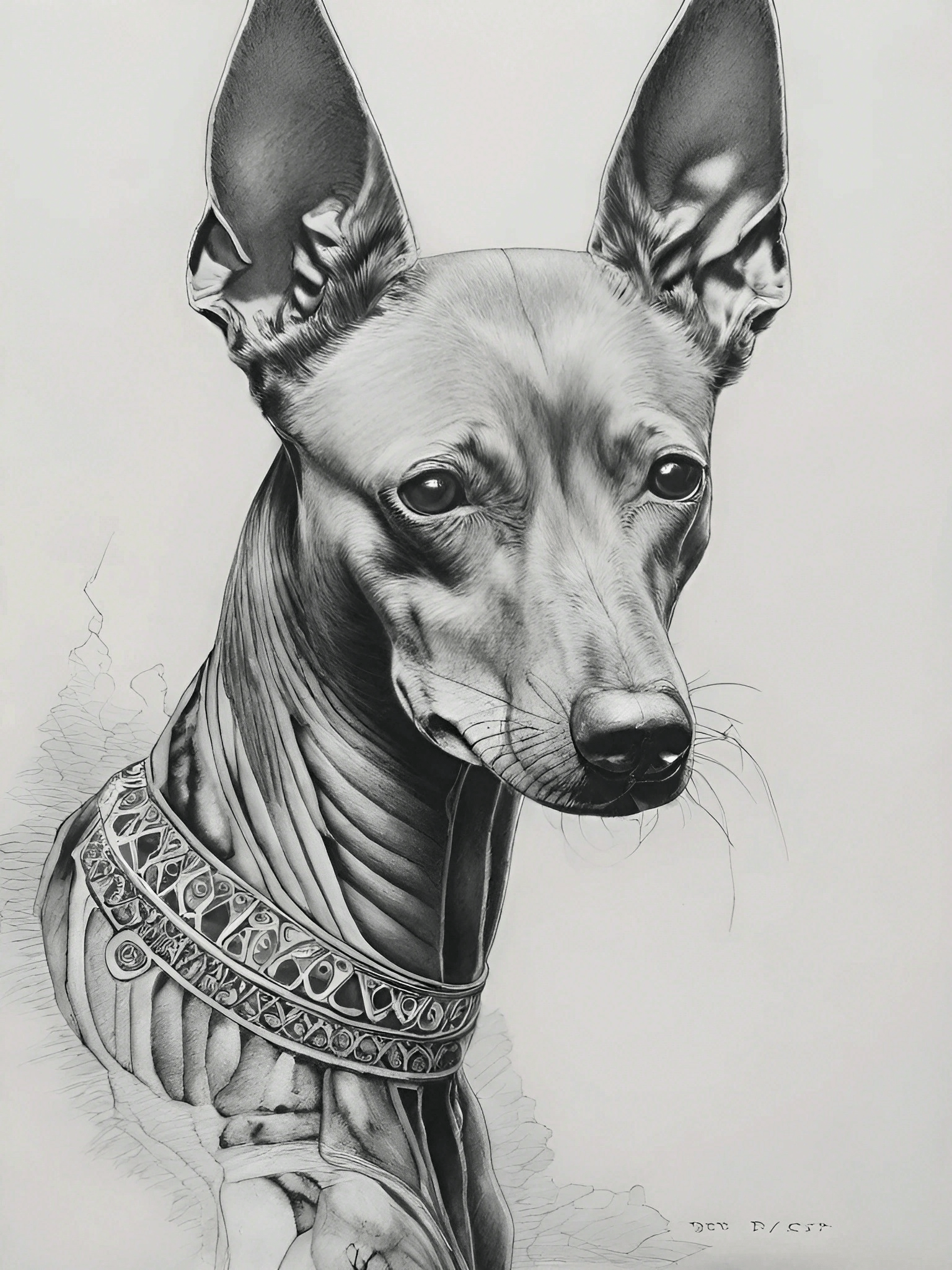 Mysterious Pharaoh Hound Art 1 Pharaoh-Hound-LD-1