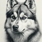 Siberian Husky LD 1