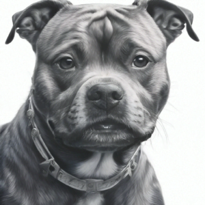 Pencil And Ink 24 Staffordshire-Bull-Terrier-LD-1