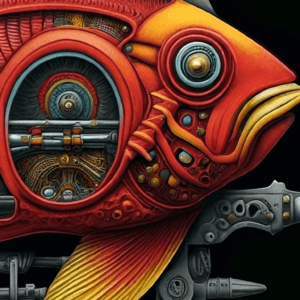 Fantasy Art 32 Bio-Goldfish-1