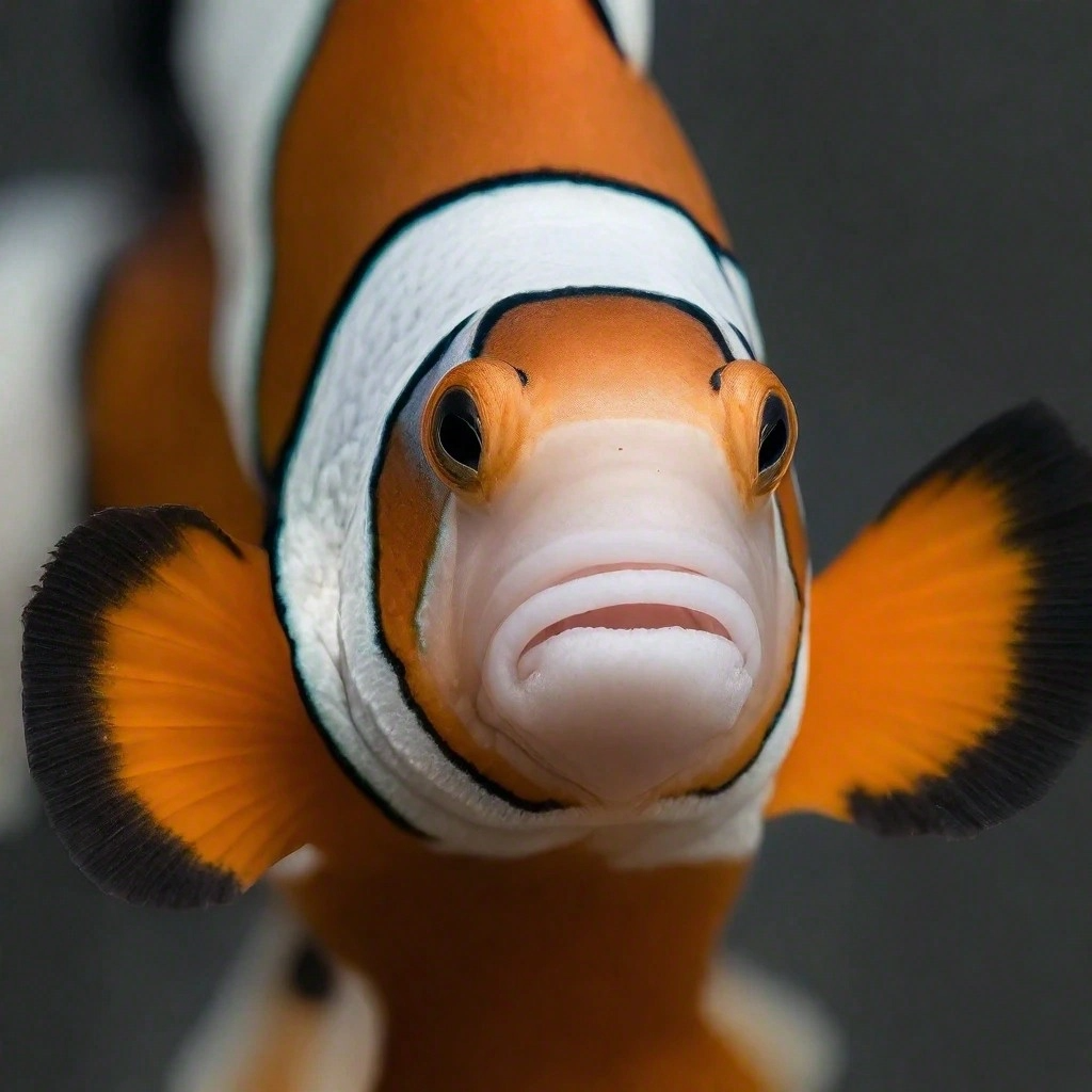 Radiant ClownFish Photorealistic Art 1 ClownFish-PR-1