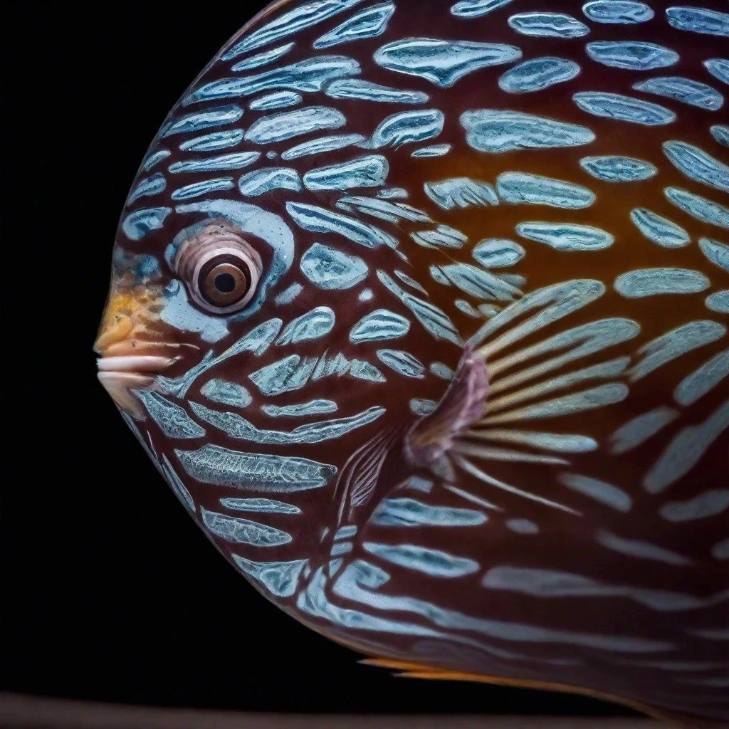 Radiant Discus Fish Photorealistic Art 1 Discus-Fish-PR-1
