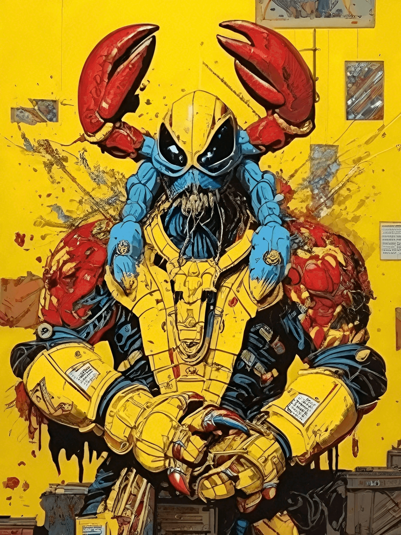 Magical Imaginative Lobster Humanoid Art 1 Lobster-Humanoid-1