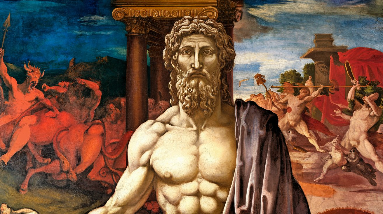 Sublime Modern Poseidon Oil Painting 1 Poseidon-HD-1