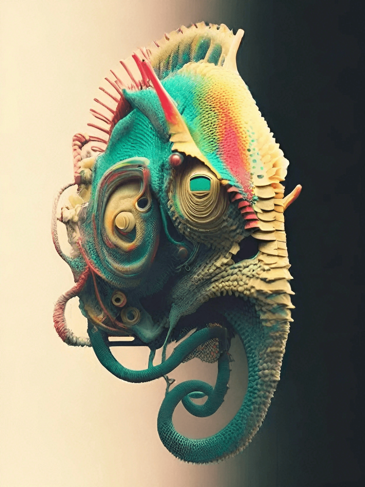 Mystical Void Scifi Gecko Fantasy Art 1 Void-Scifi-Gheko-FA1