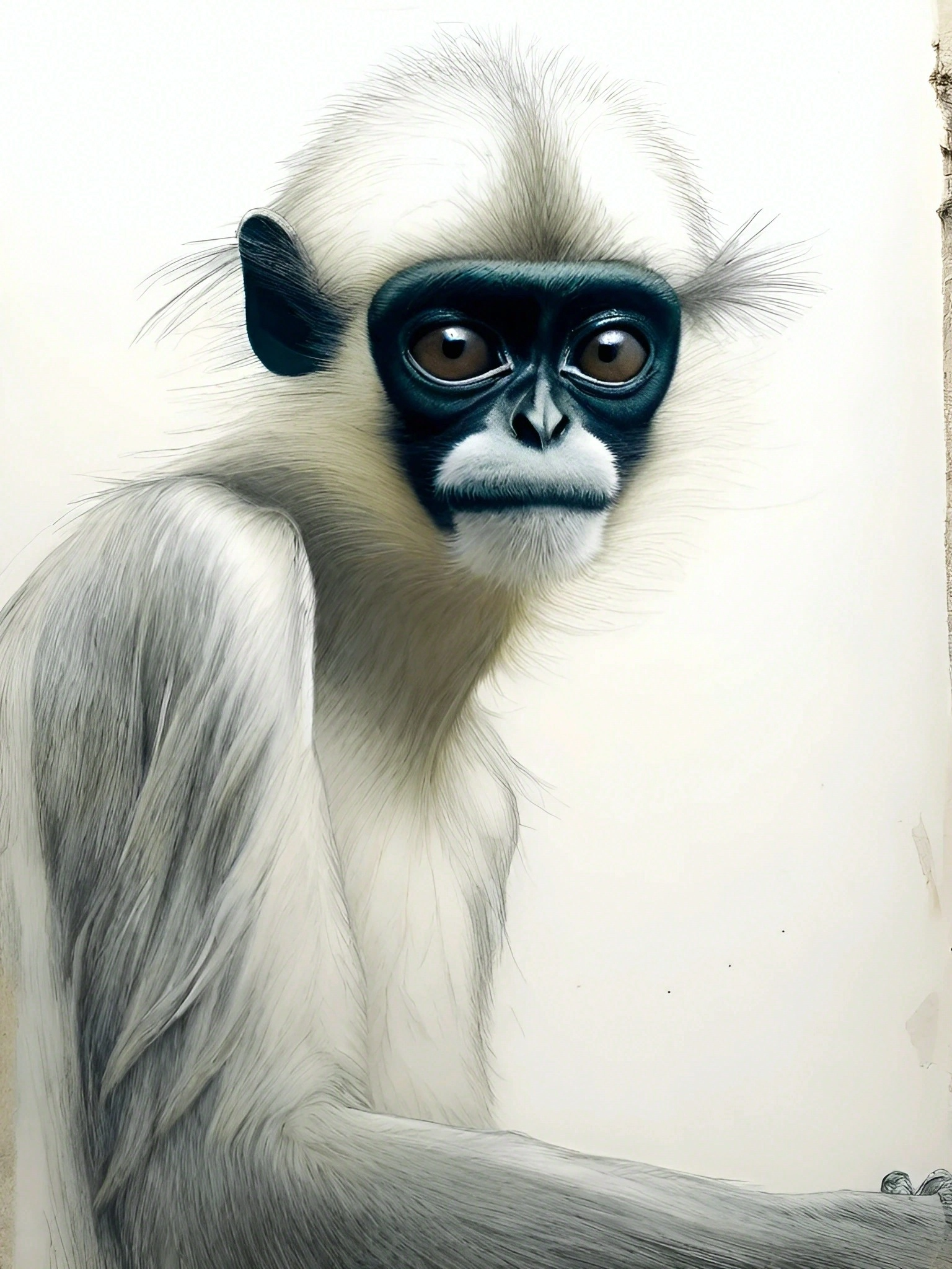 Elegant Douc Langurs Art 1 douc-langurs-LA-1